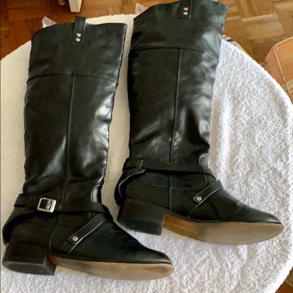 Restricted - Leather Sock High Boot Size 7